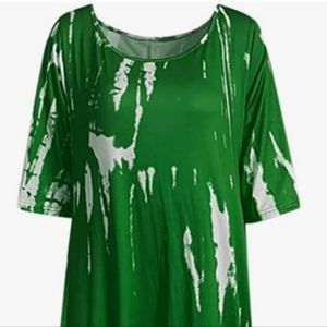 Summer Casual Beach Long Dress Women's Loose Three-Quarter Sleeve Dress Dress